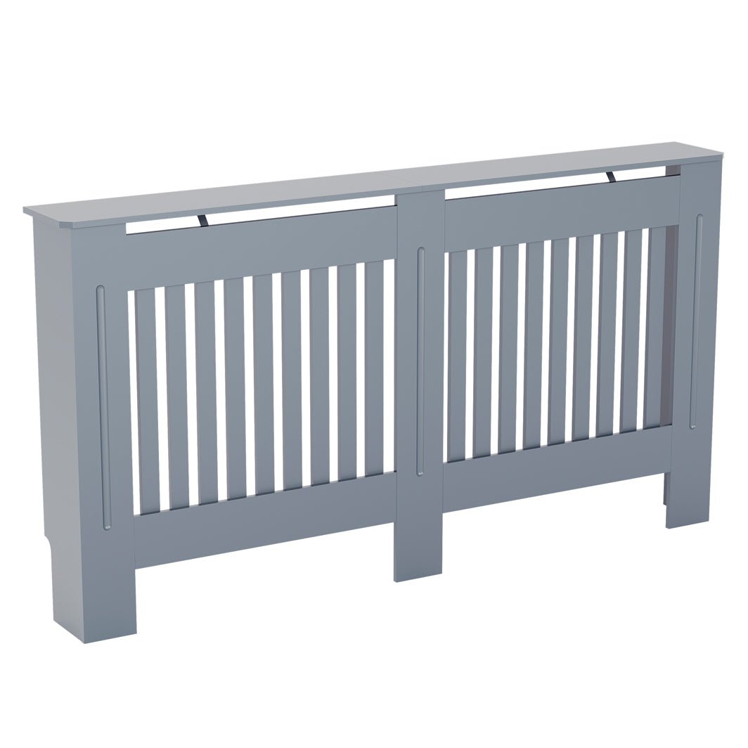 Masca pentru Calorifer ECO-XL 152 cm, MDF Vopsit de 21 mm Lame Verticale, Gri antracit - MAPROFI