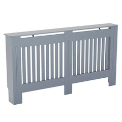 Masca pentru Calorifer ECO-XL 152 cm, MDF Vopsit de 21 mm Lame Verticale, Gri antracit - MAPROFI