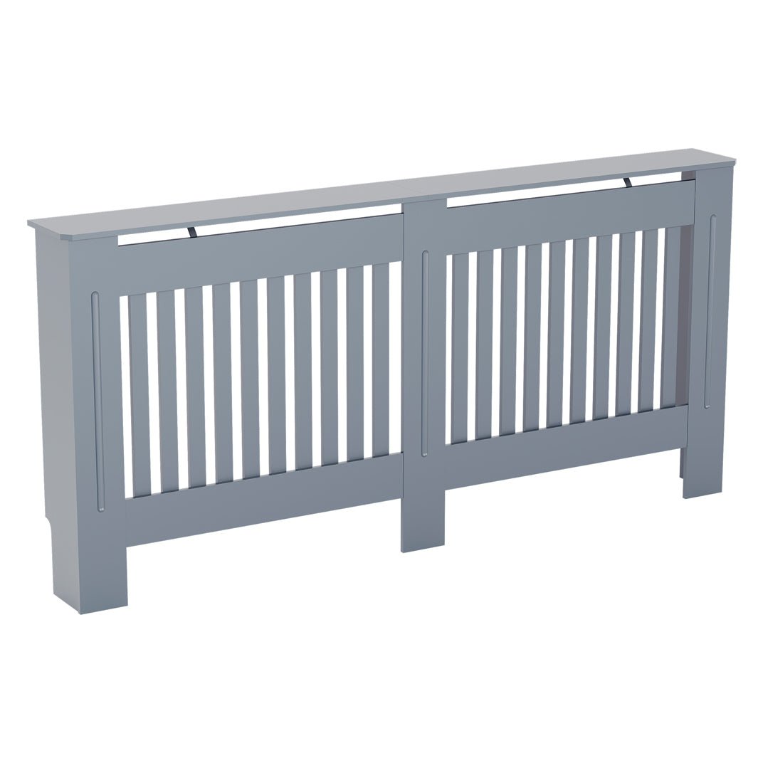 Masca pentru Calorifer ECO-XXL 172 cm, MDF Vopsit de 21 mm Lame Verticale, Gri antracit - MAPROFI
