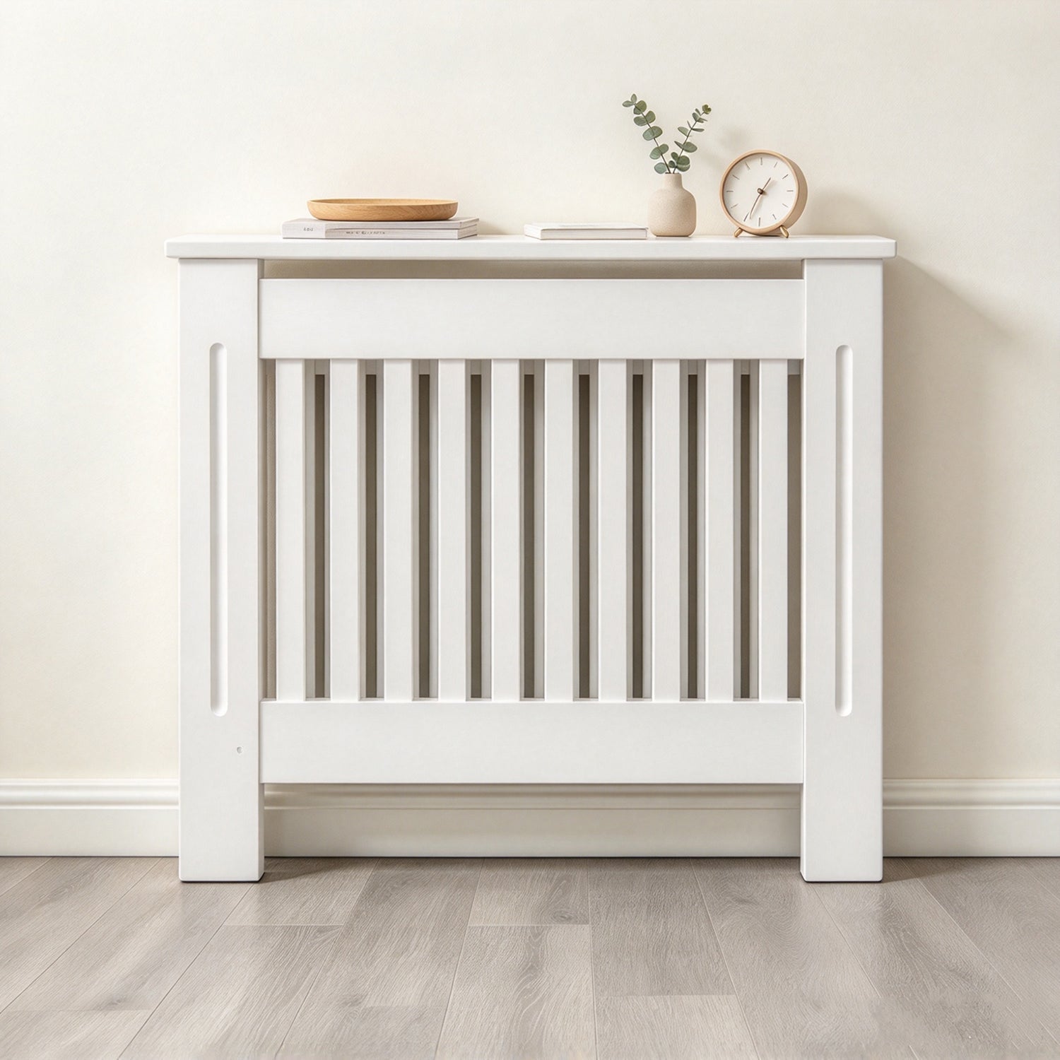 Masca pentru Calorifer MAPROFI, PREMIUM S 102x82x21.5 cm, MDF Vopsit de 21 mm, Calitate Superioara, Alb lucios - MAPROFI