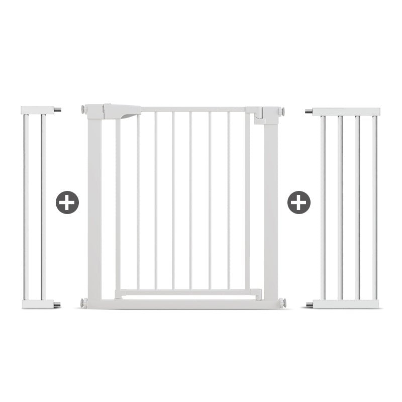 Poartă de Siguranță ECO 90° pentru Copii și Animale 76 x 118-124 cm, ALB - MAPROFI