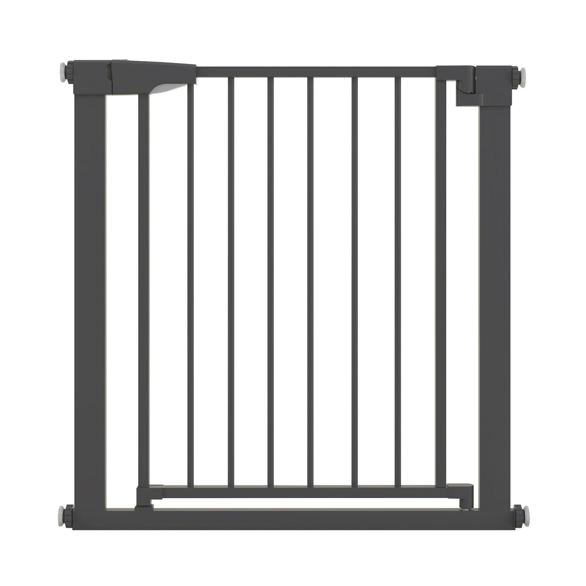 Poartă de Siguranță ECO 90° pentru Copii și Animale 76 x 83-89 cm, NEGRU - MAPROFI