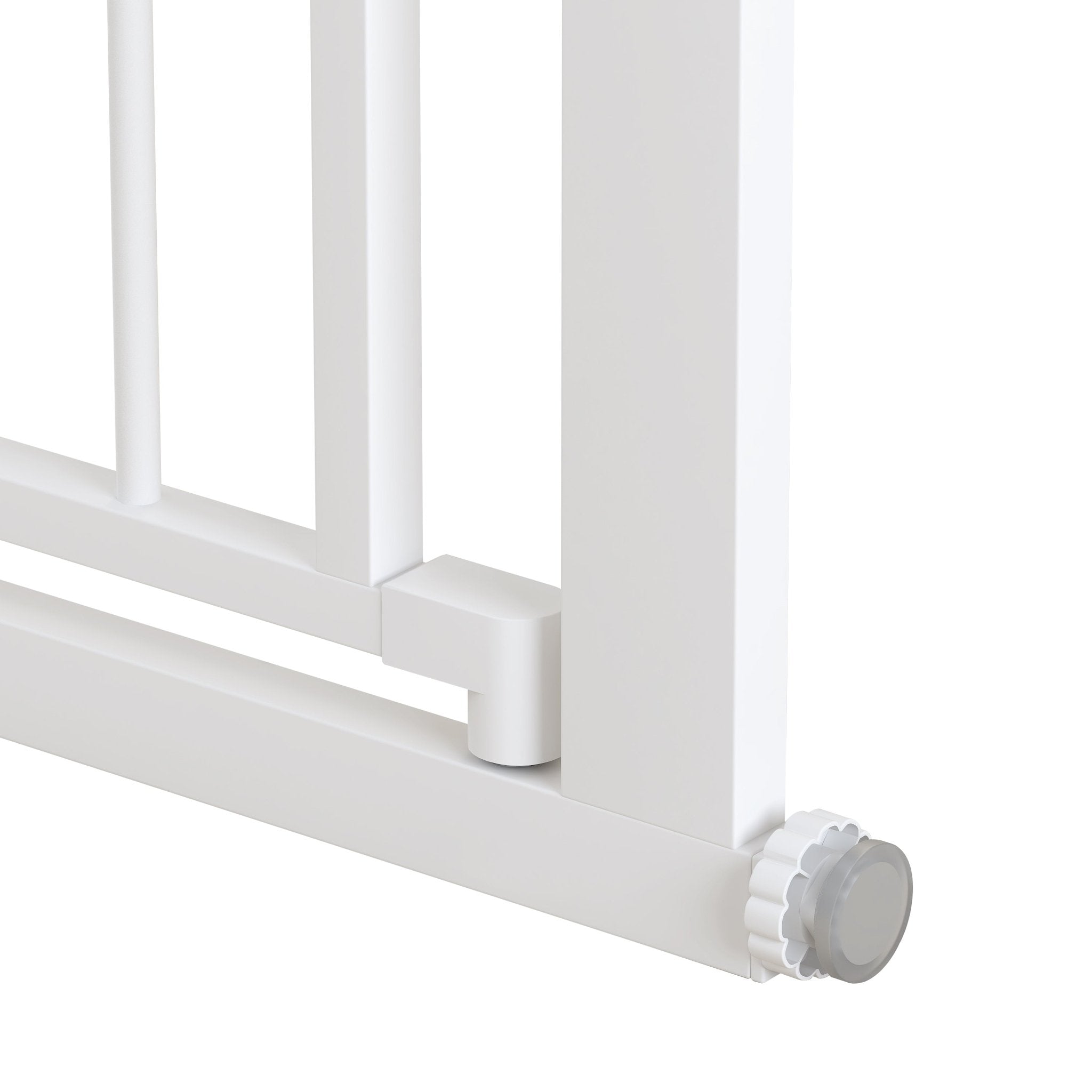 Poartă de Siguranță PRO 180° pentru Copii și Animale 75-82cm ALB - MAPROFI